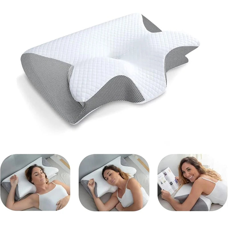 1pc Memory Foam  Pillow for Neck Pain