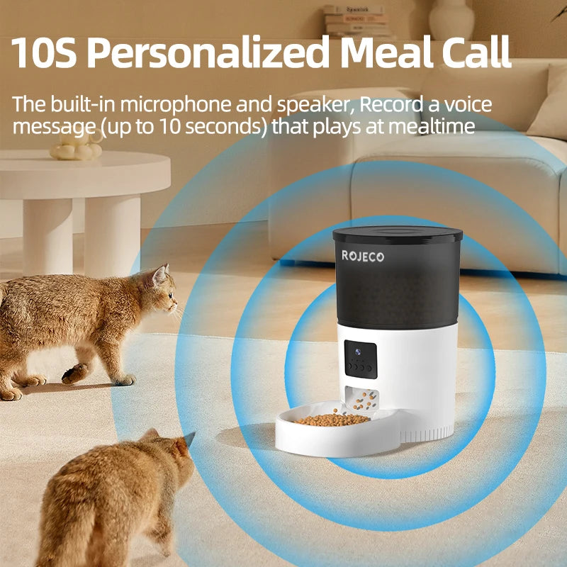 Automatic Cat/Dog Feeder With video Camera