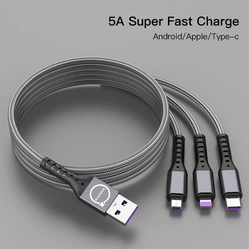Fast Charging Data USB Cables