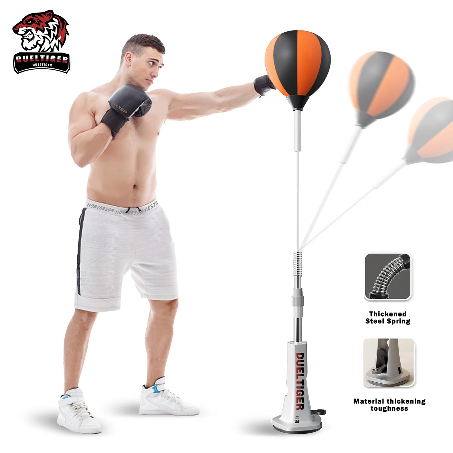 Super Elastic Boxing  Bag for Reaction & Aiming & Agility.