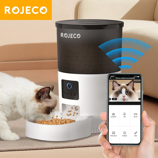 Automatic Cat/Dog Feeder With video Camera